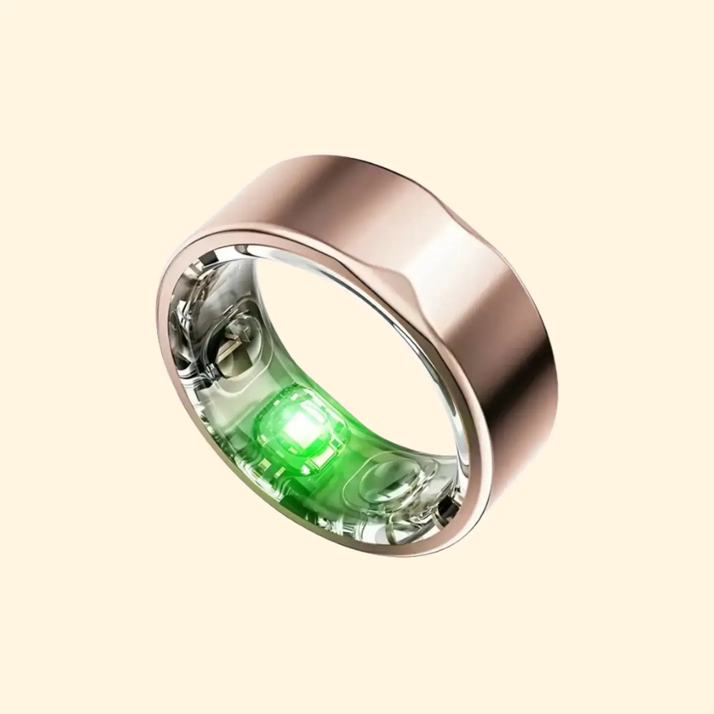 Experience the future of wellness with the JupiterCore Smart Ring. Crafted in titanium, this luxurious ring tracks fitness, ovulation effortlessly