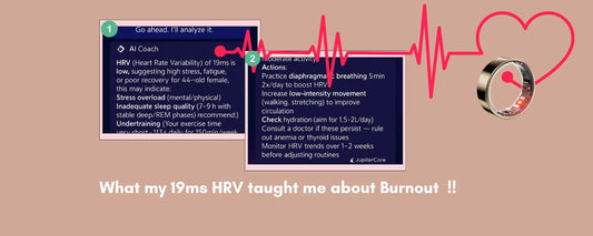What my low HRV taught me about Stress & Recovery?