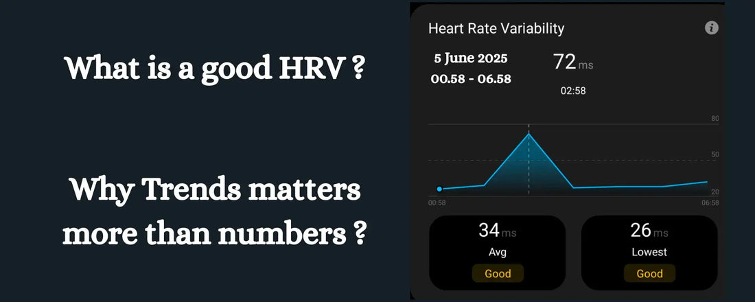 What is a good HRV? Why tracking trends matter more than numbers