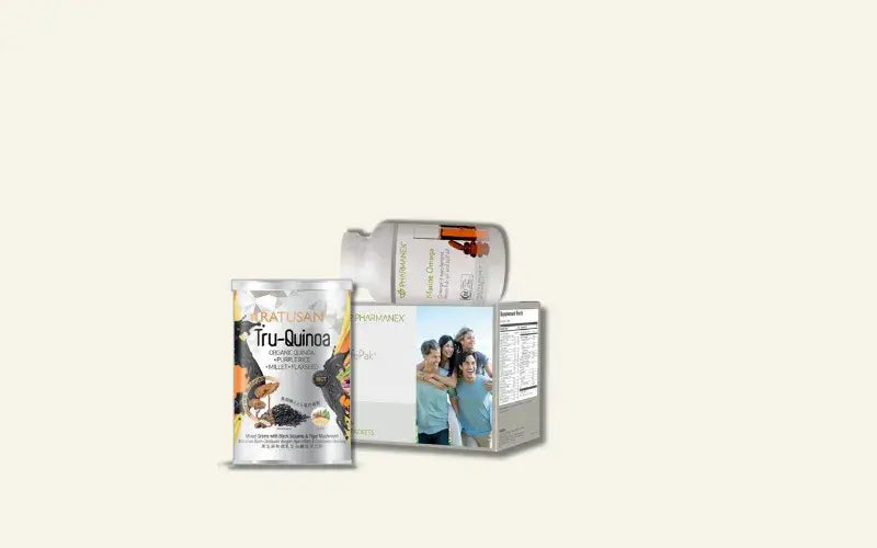 Daily nutrition essentials range from multivitamin to Omega 3 for balanced health, energy, and immunity | myfitgenes