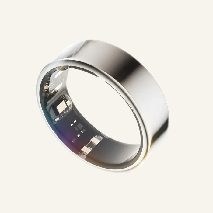 JupiterCore Smart Ring Air: ultra sleek 2.22mm design for tracking sleep, stress and more.