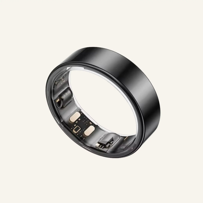 Jupitercore smart ring Air, ultra-sleek at 2.22mm, tracks sleep and stress efficiently.
