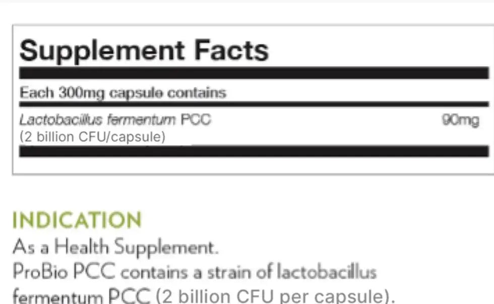 Science-backed Supplement - Pharmanex Lactobacillus fermentum PCC for gut-brain axis and lower digestive tract health | MyFitGenes
