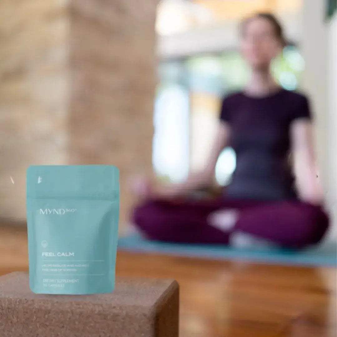 MYND360 Feel Calm supplement contains L-theanine and Casein Hydrolysate - natural  stress relief and brain health | MyFitGenes