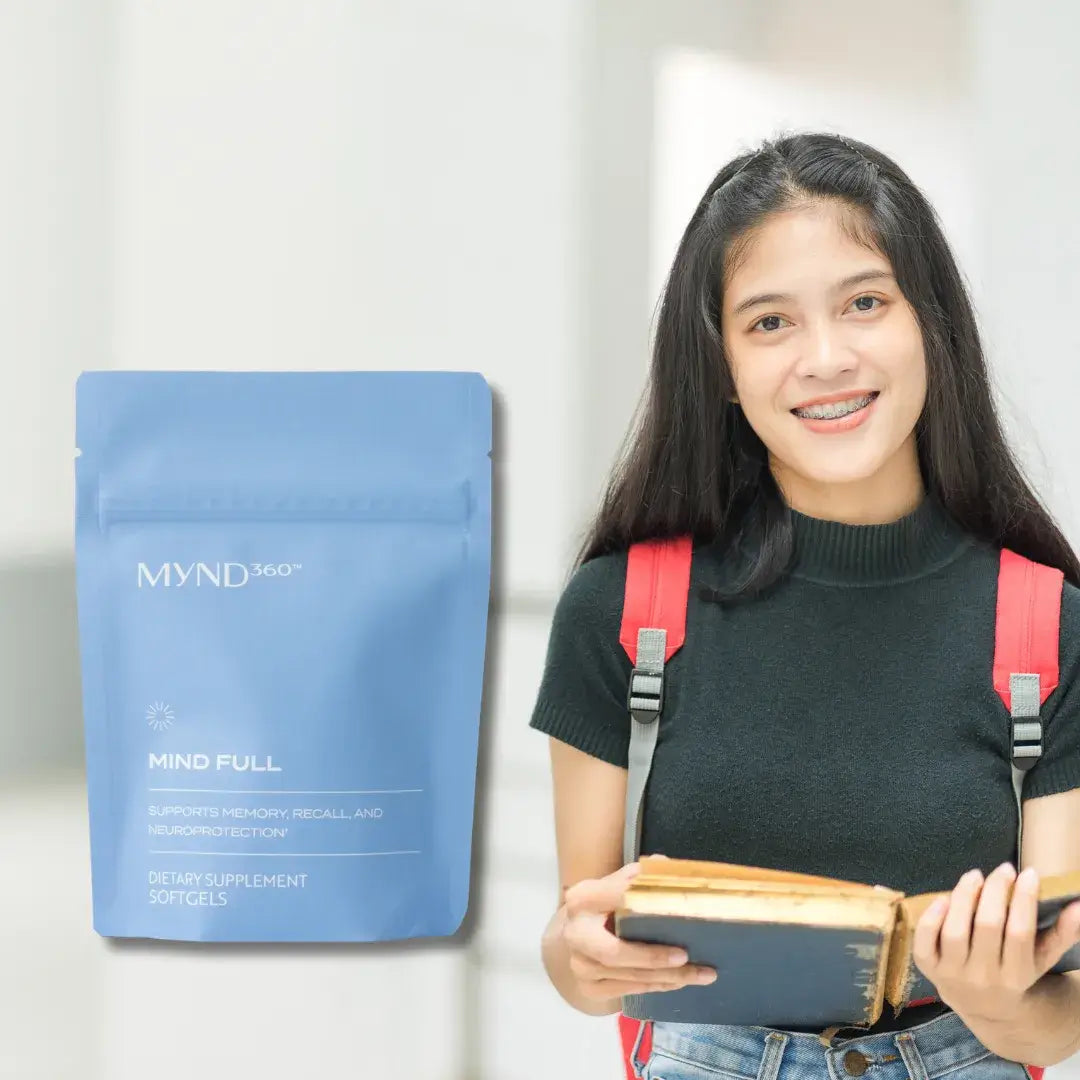 Science-backed Natural supplements | Nu Skin MYND360 Mind Full Memory Booster suitable for students to do well in exam | MyFitGenes