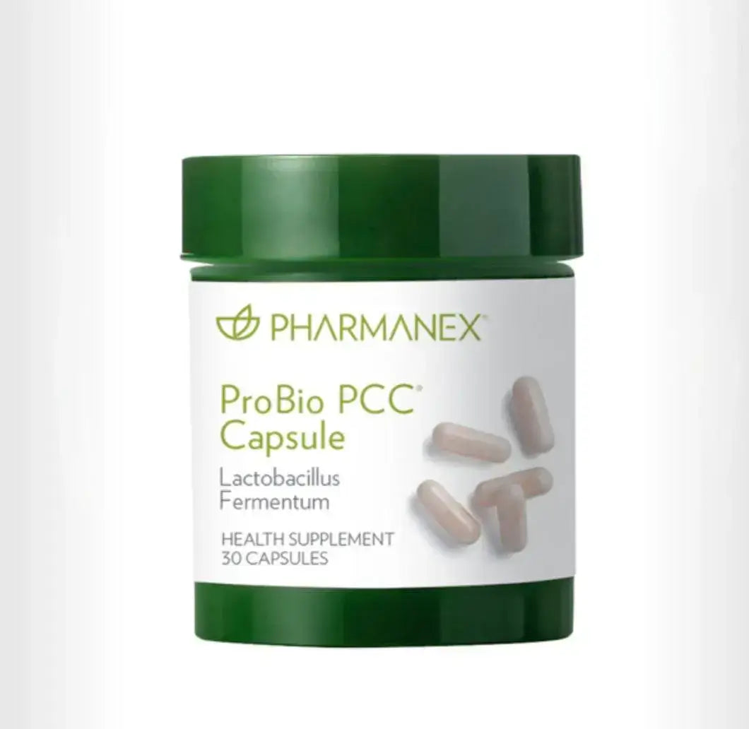 Science-backed Safe Supplement - Nu Skin Probio PCC for gut health, gut-brain axis support, and digestive wellness | MyFitGenes