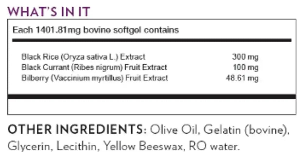 Nu Skin ageLOC Reset promotes weight management via healthy metabolism and anthocyanin support | MyFitGenes  (pic with ingredient)